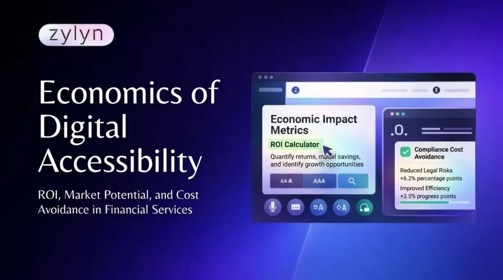 Visual Representation of Economics of digital accessibility