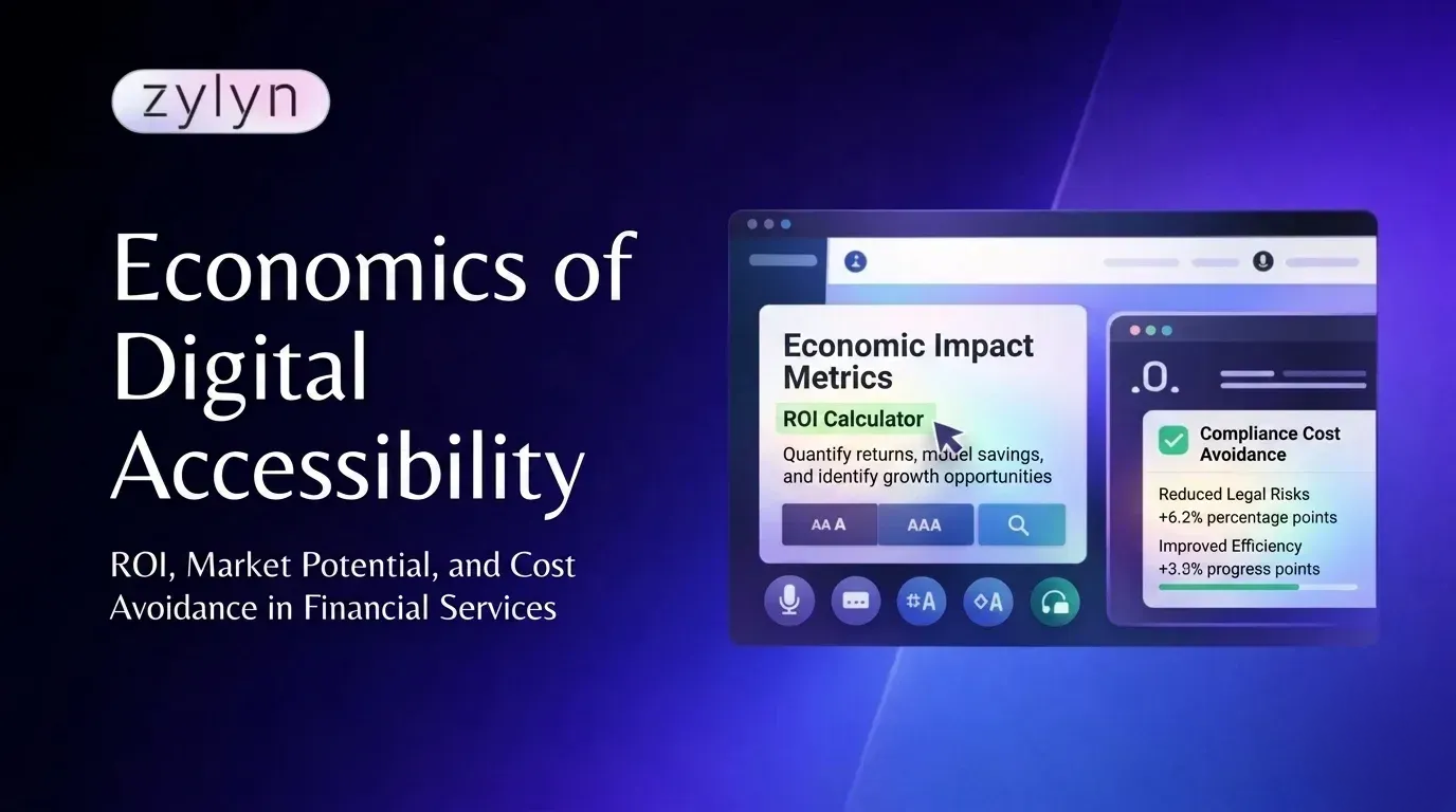 Economics of Digital Accessibility in Financial Services
